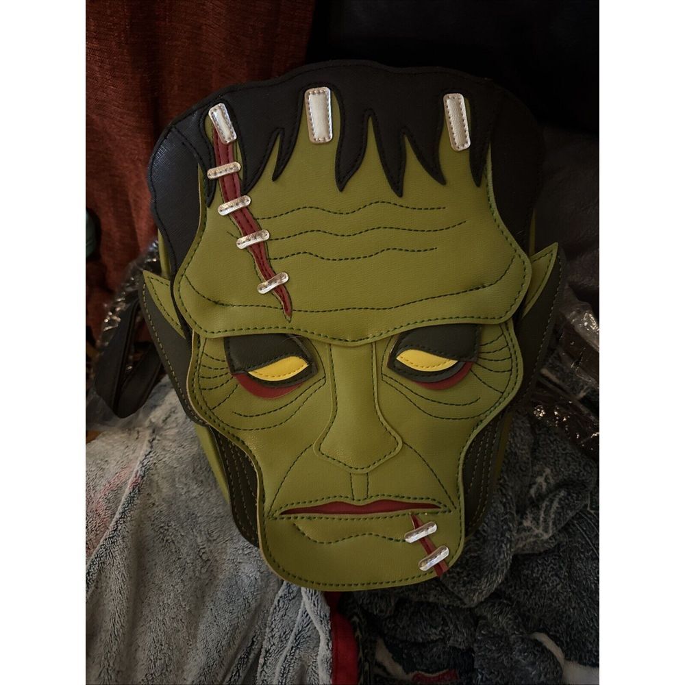 Love Pain and Stitches x Vixen Micheline Pitt Frankenstein Monster Bag Purse